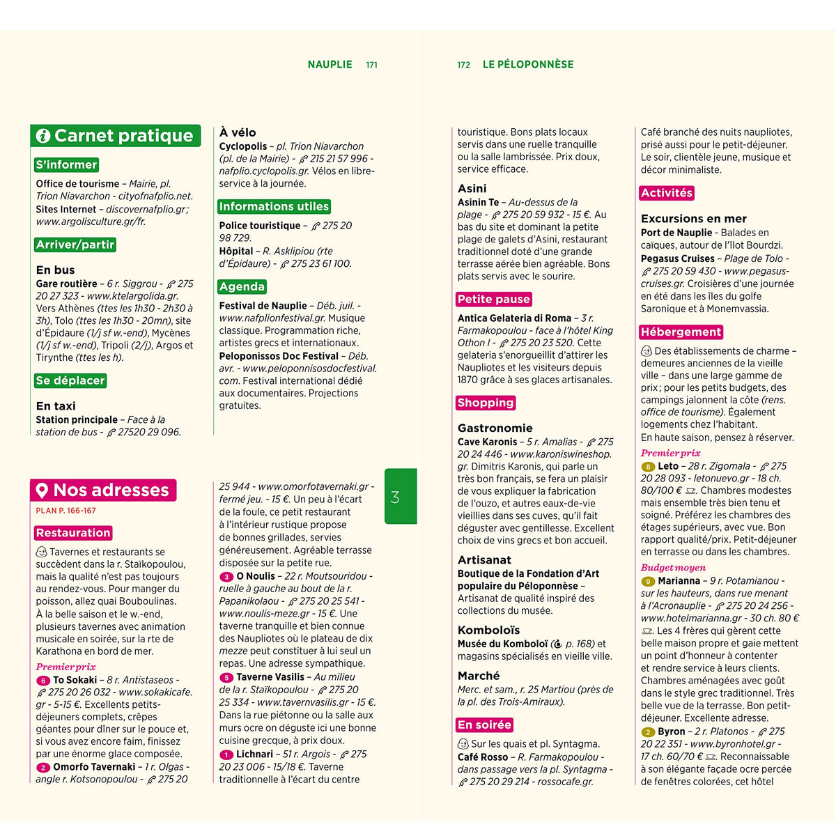 Guide Vert Grèce continentale