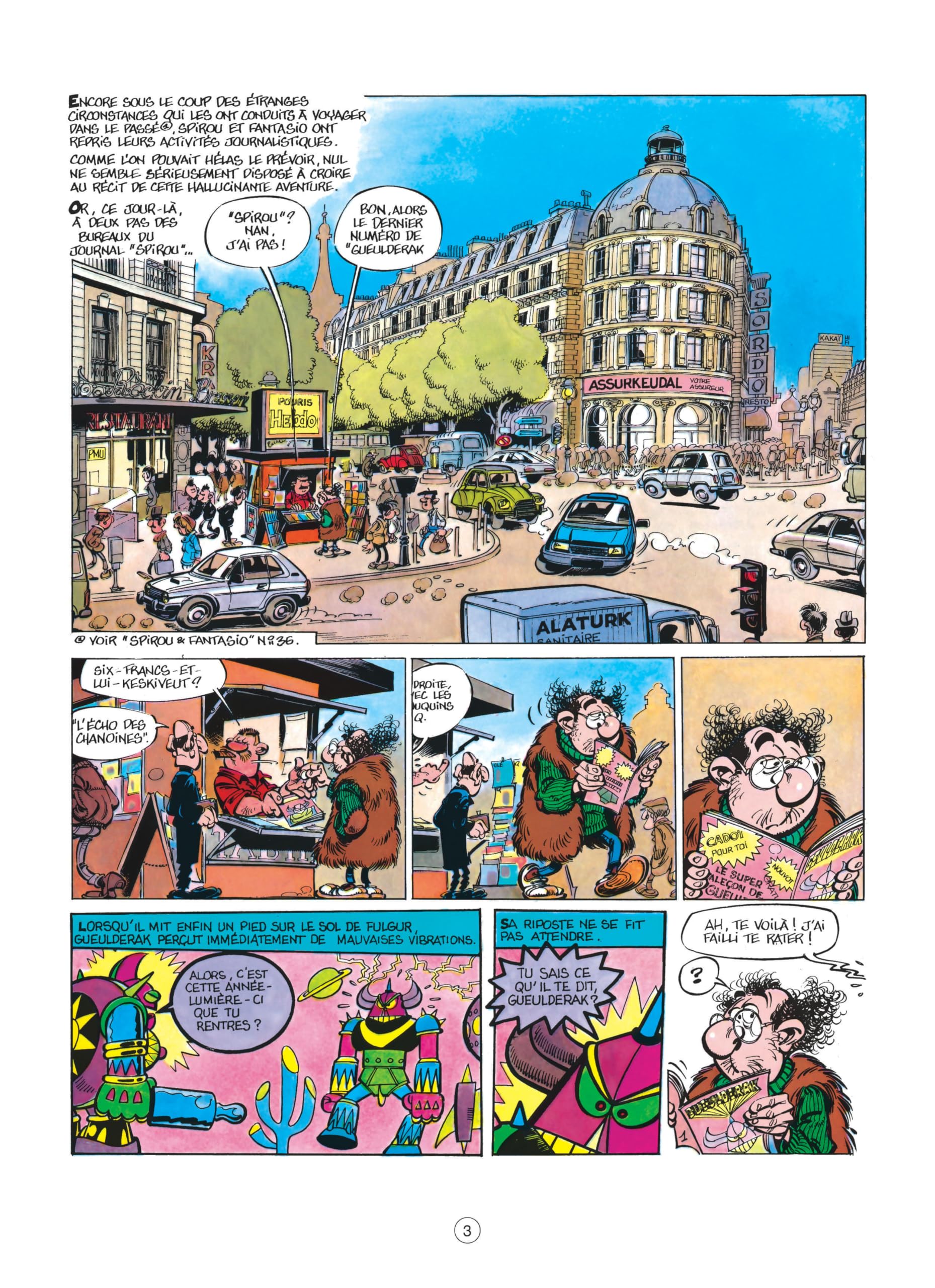 Spirou et Fantasio, tome 37 : Le Réveil du Z