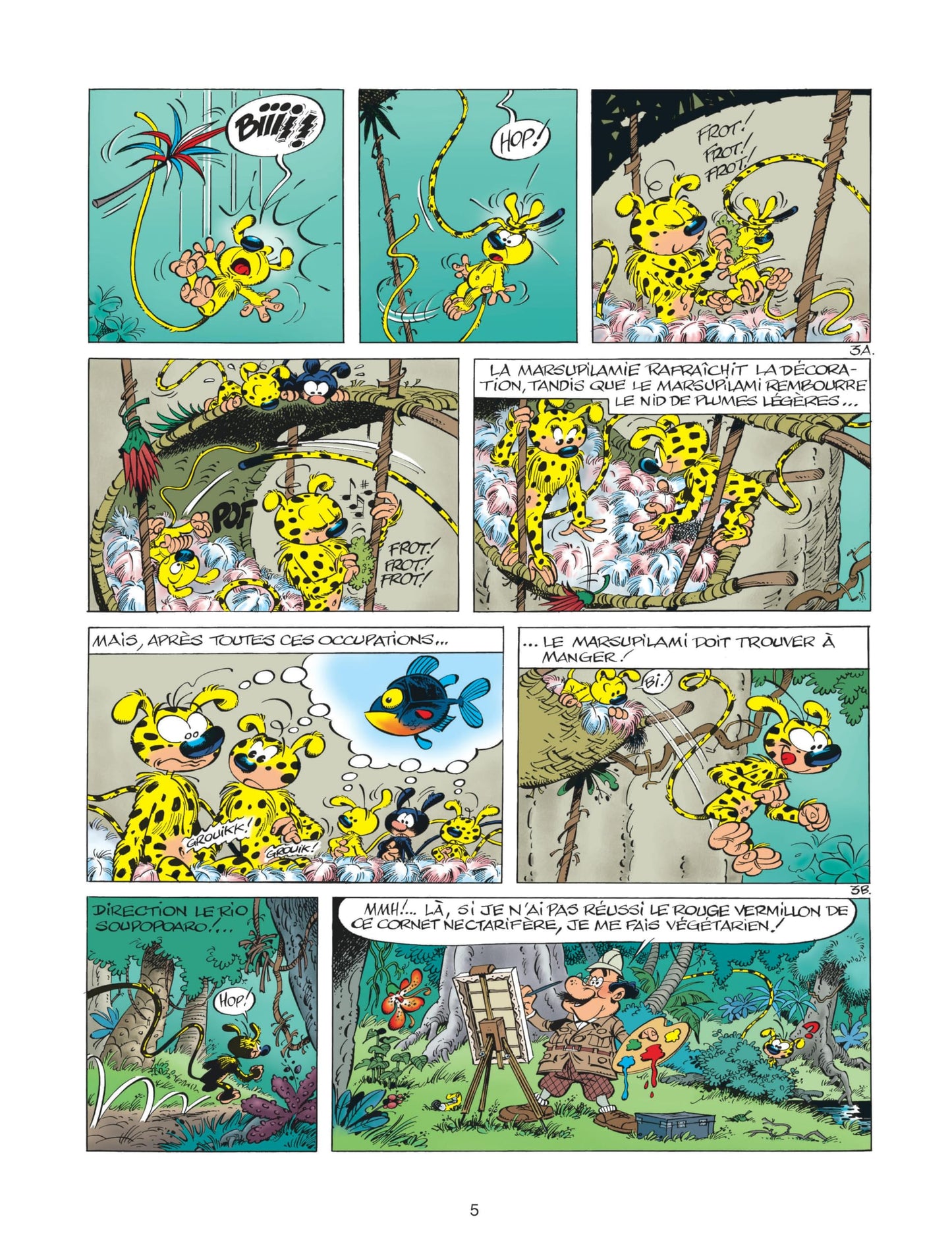 Marsupilami, tome 17 : L'Orchidée des Chahutas