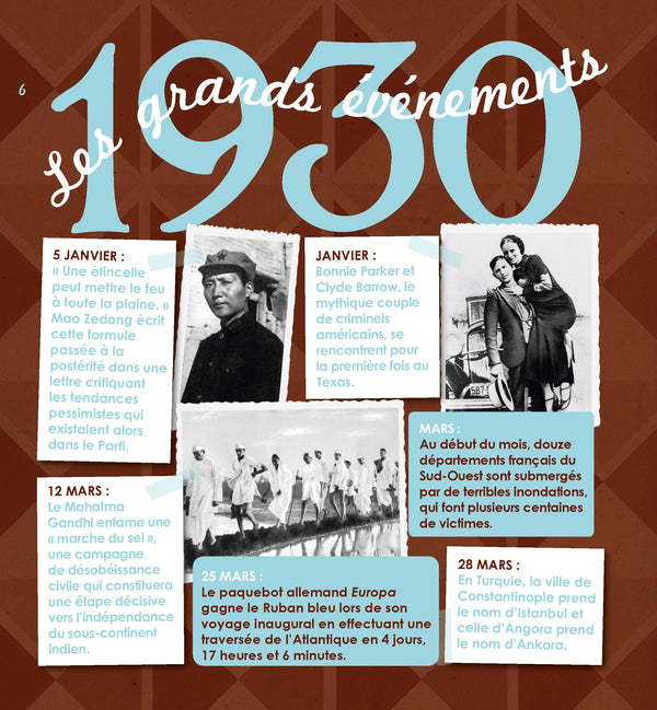 1930, Le Livre de ma jeunesse
