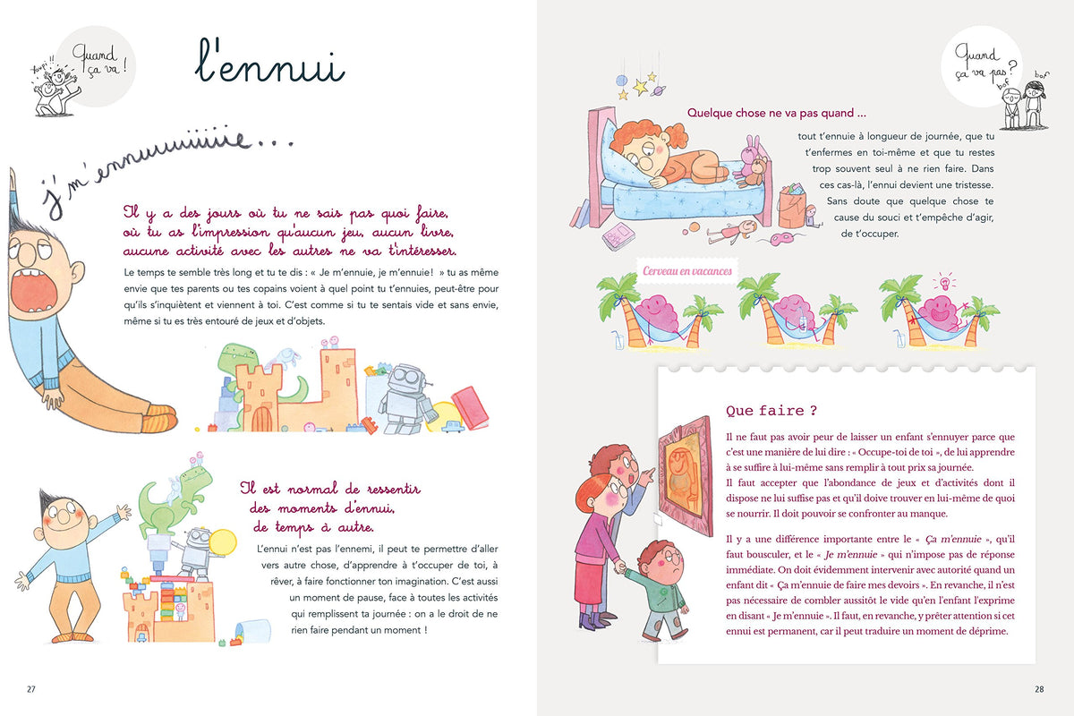 Quand ça va ! Quand ça va pas ? Leurs émotions expliquées aux enfants (et aux parents !)
