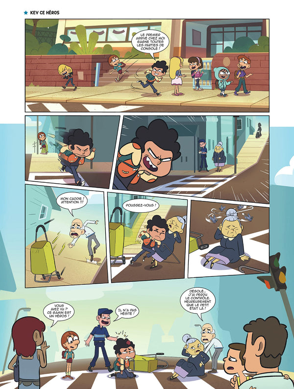 Le Monde selon Kev - Tome 2 - La frisée de l'école