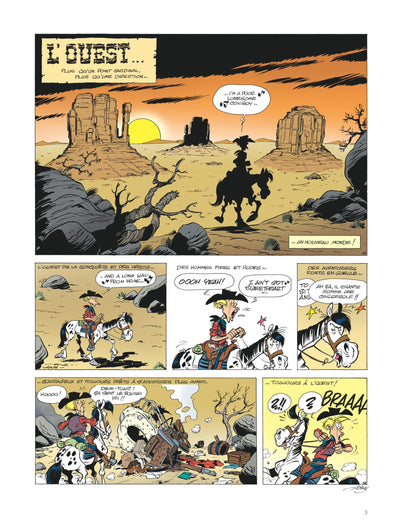 Les Aventures de Kid Lucky d'après Morris - Kid Lucky, L'Apprenti Cow-boy