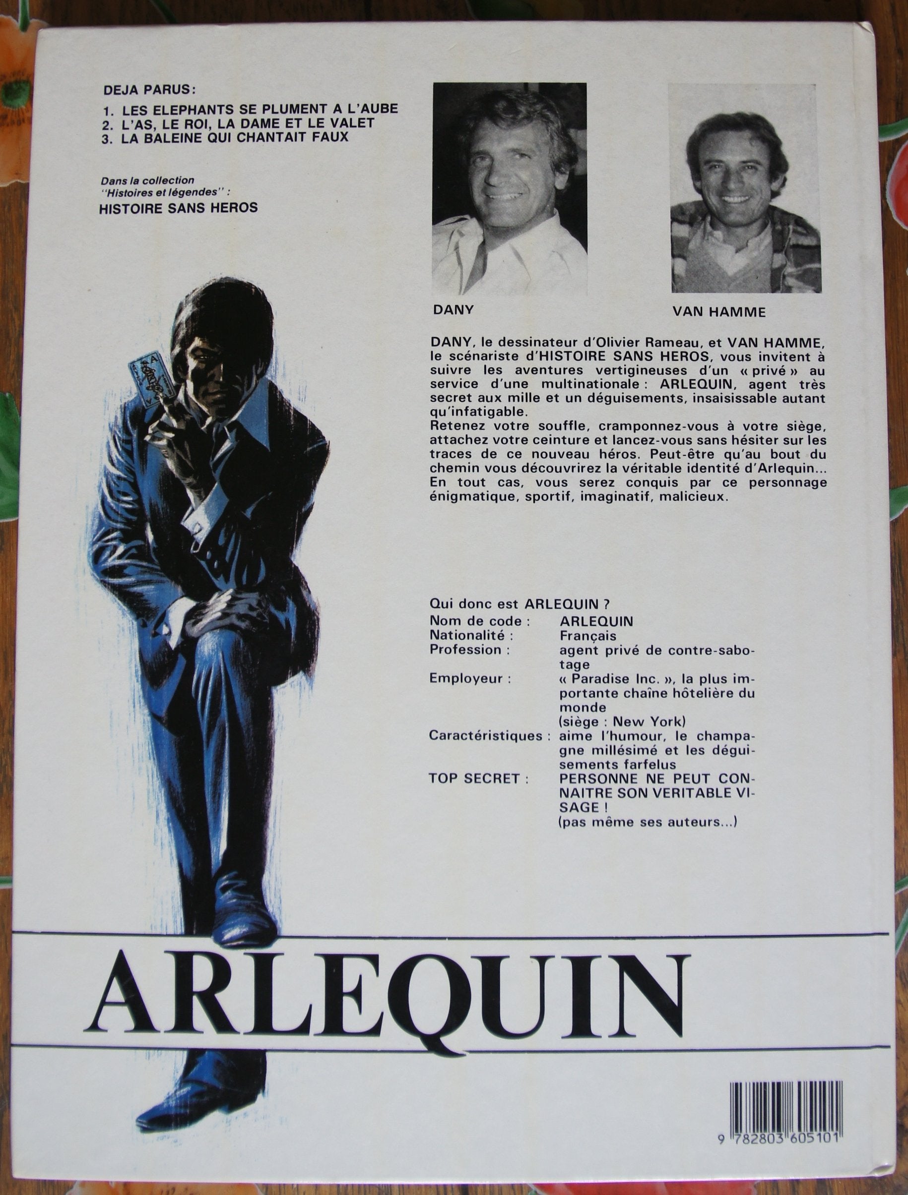 La Baleine qui chantait faux : Une histoire du Journal Tintin (Arlequin)