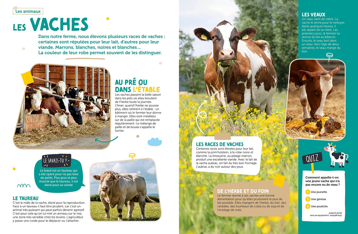 Ma visite a la ferme