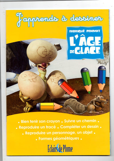 J APPRENDS A DESSINER AVEC L AGE DE GLACE