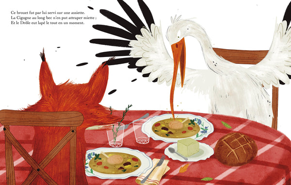 Mes p'tits classiques - le Renard et la Cigogne