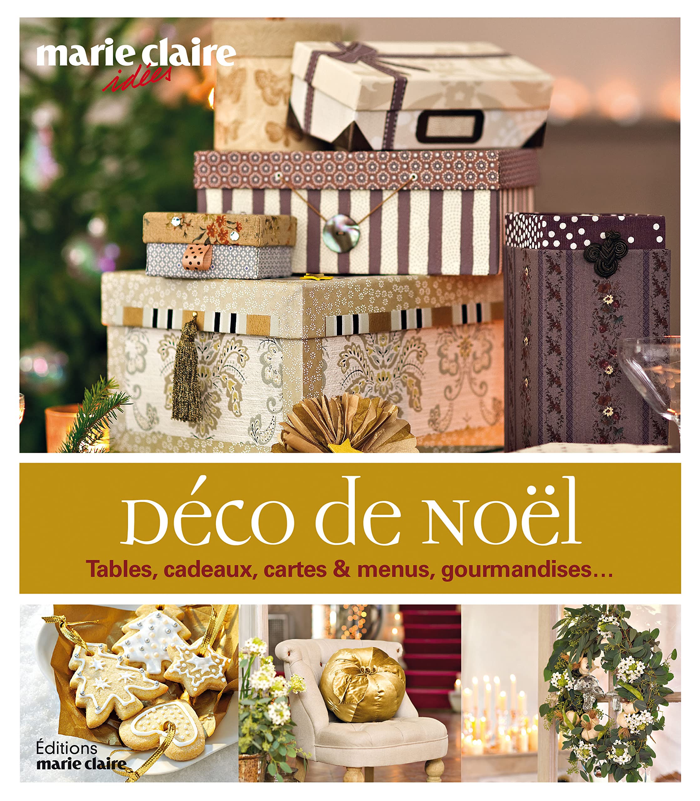 Déco de Noël : tables, cadeaux, cartes, menus, gourmandises…