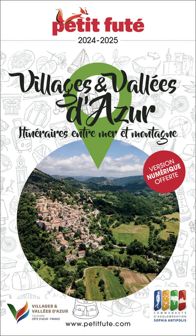 Guide Villages & Vallées D'azur 2025 Petit Futé (2025)