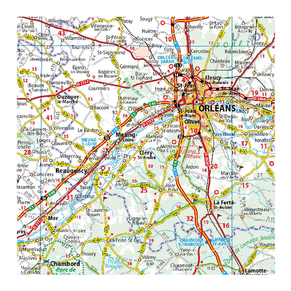 Carte Nationale France Nord-Est 2024