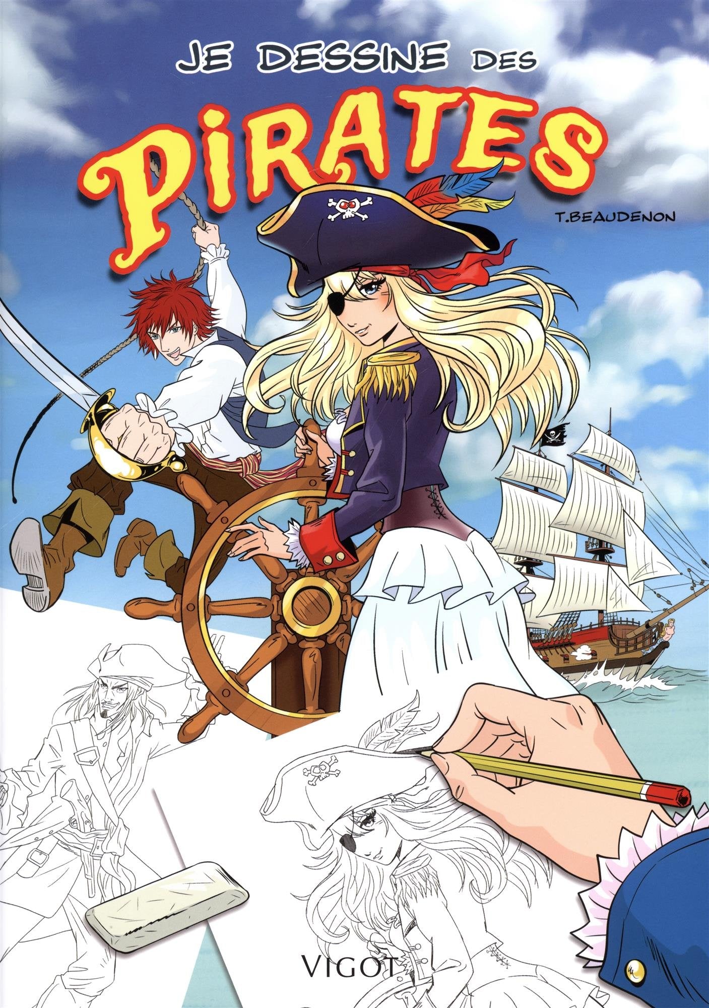 Je dessine des pirates