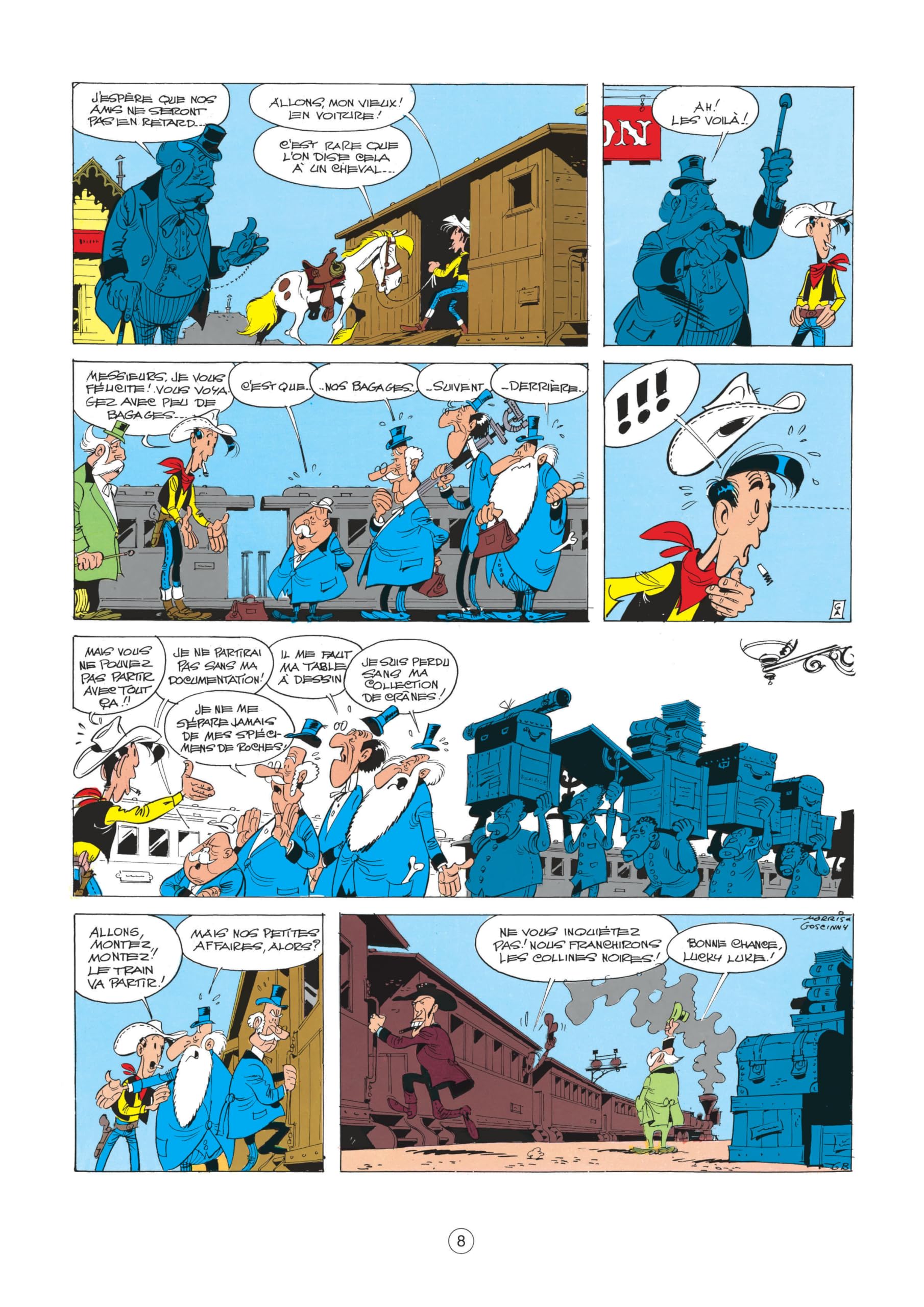 Lucky Luke - Tome 21 - Les Collines noires