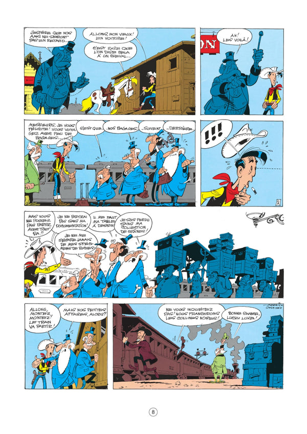 Lucky Luke - Tome 21 - Les Collines noires