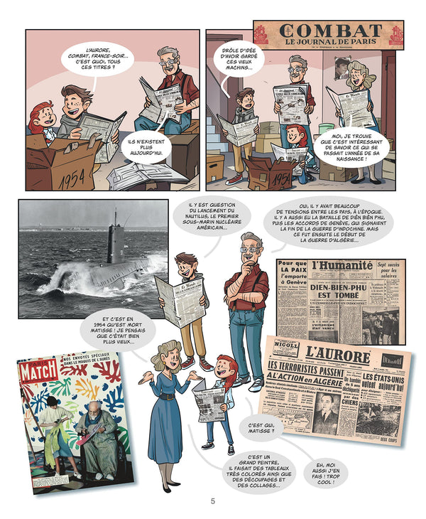 Mes souvenirs en BD - 1954