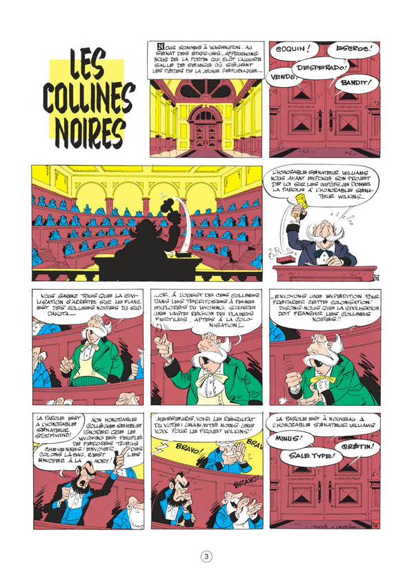 Lucky Luke - Tome 21 - Les Collines noires