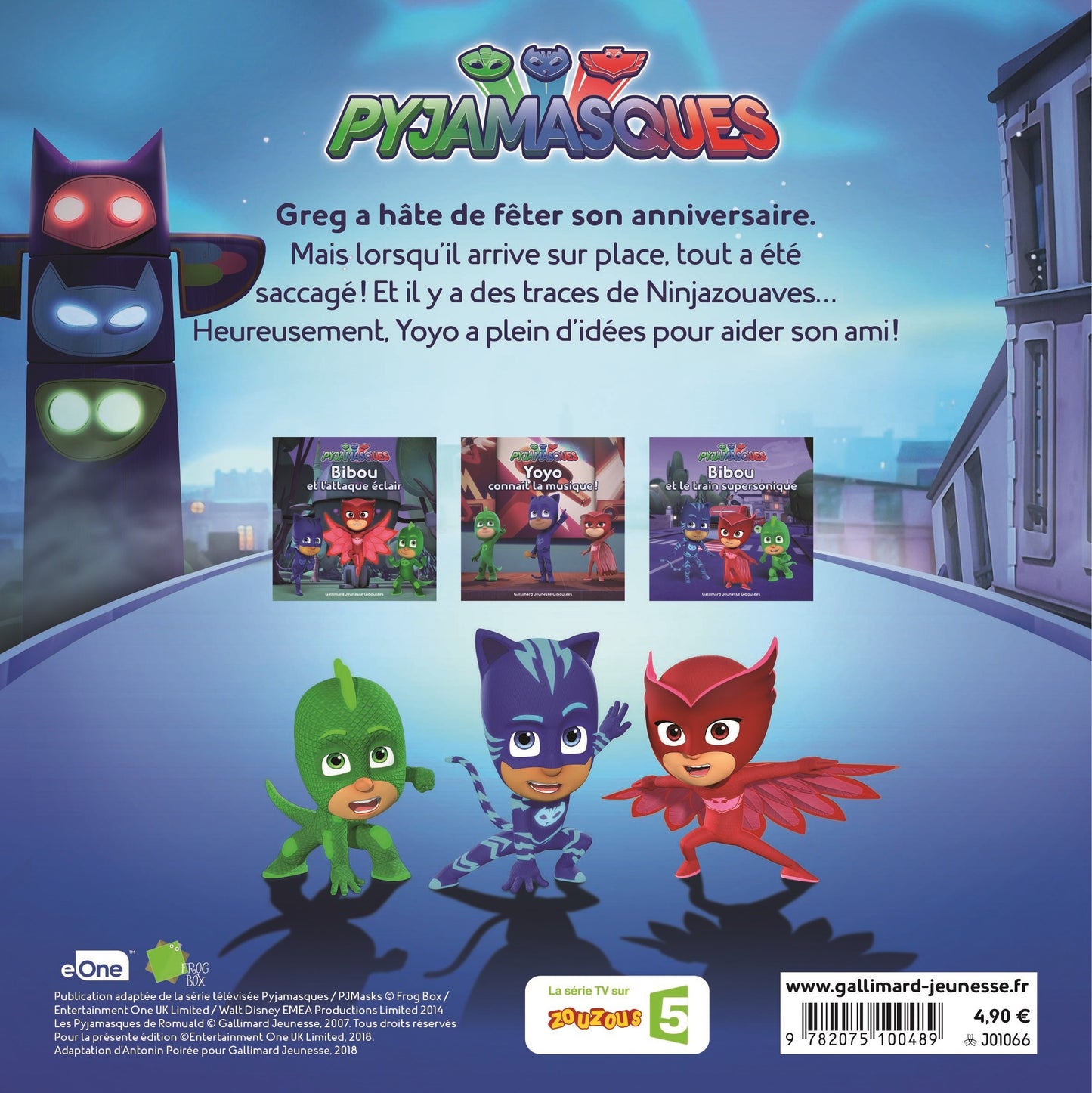 PYJAMASQUES - YOYO ET LE GATEAU D'ANNIVERSAIRE