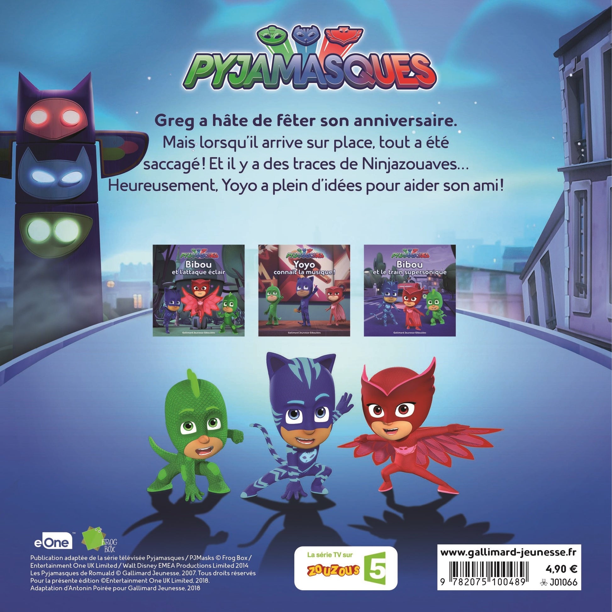 PYJAMASQUES - YOYO ET LE GATEAU D'ANNIVERSAIRE