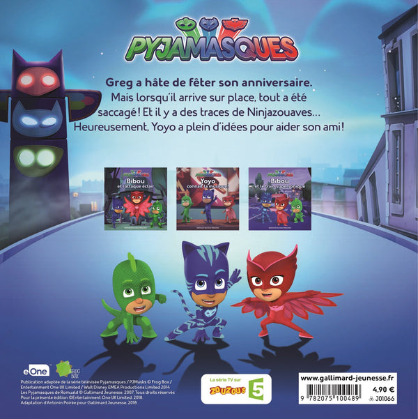 PYJAMASQUES - YOYO ET LE GATEAU D'ANNIVERSAIRE