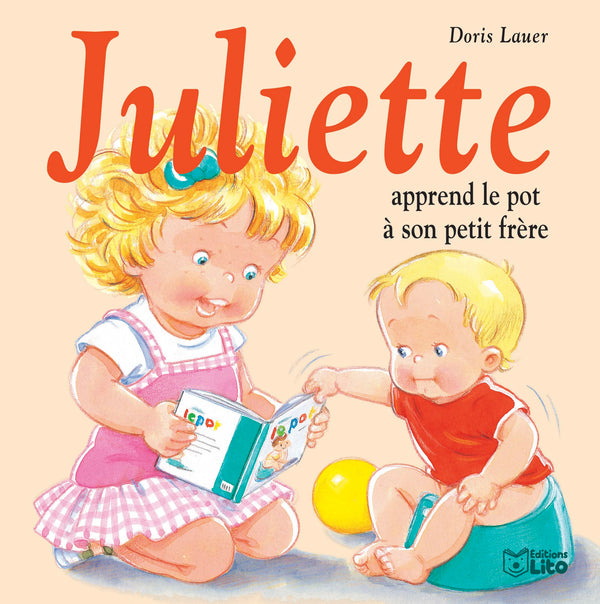 Juliette apprend le pot à son petit frère - Dès 3 ans