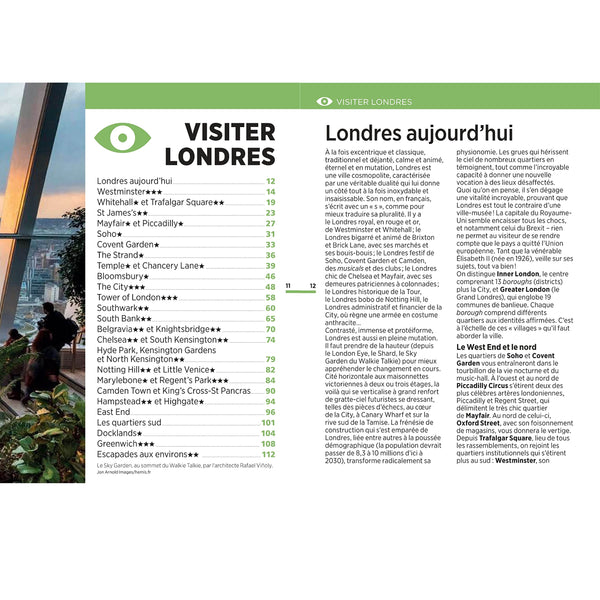 Guide Vert WE&GO Londres 2023