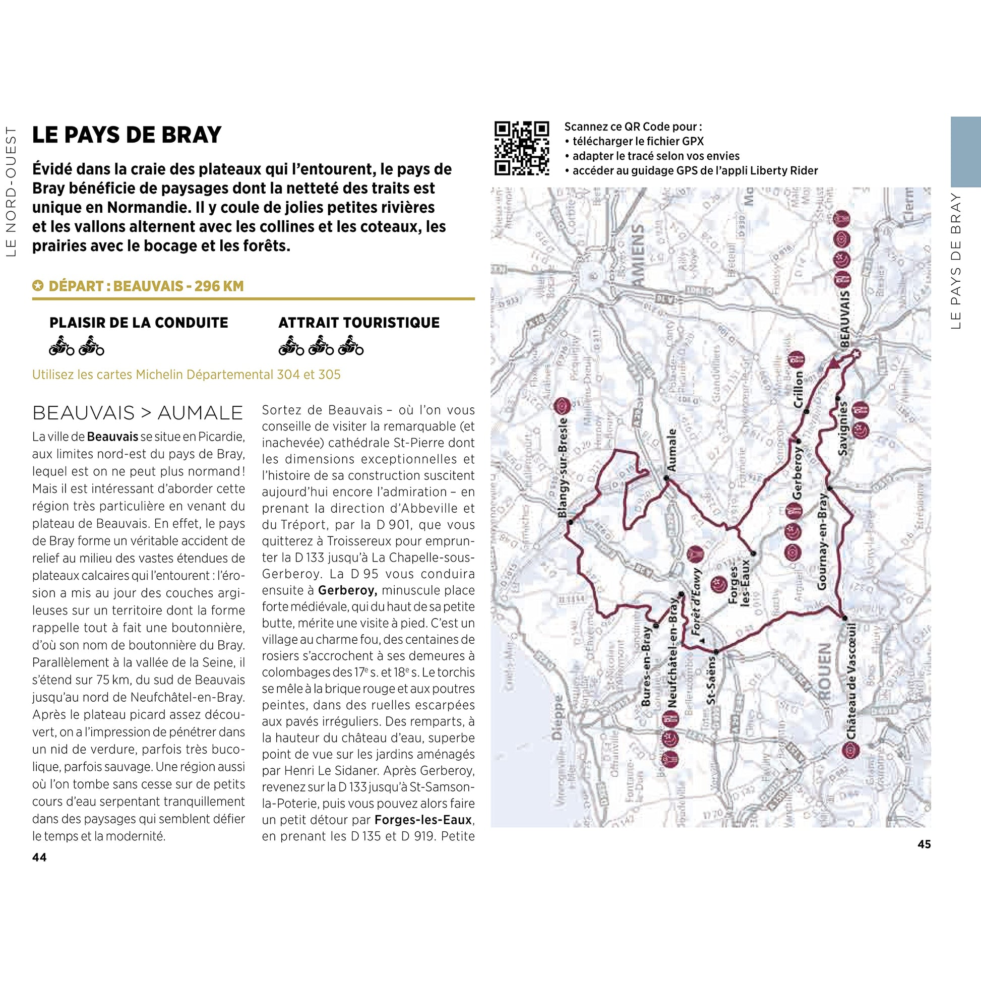 52 road-trips à moto en France