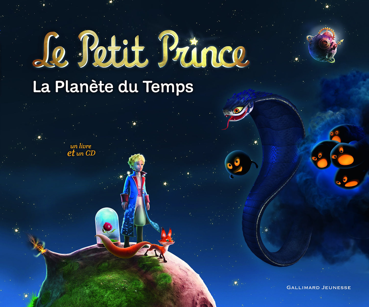 LE PETIT PRINCE, LA PLANETE DU TEMPS LIVRE-CD