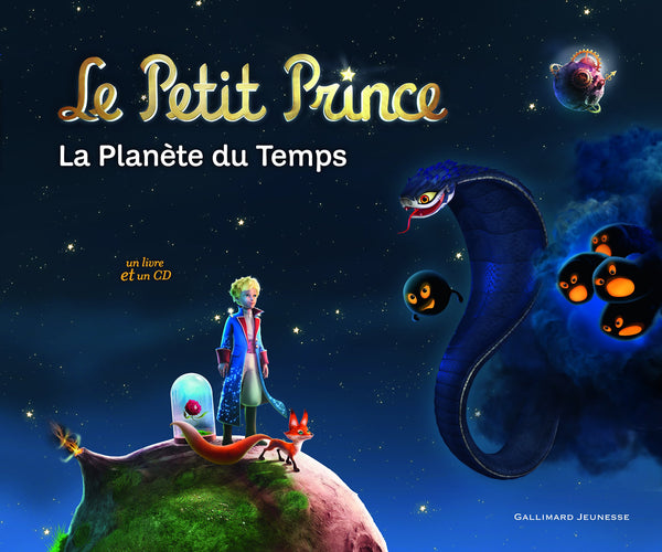 LE PETIT PRINCE, LA PLANETE DU TEMPS LIVRE-CD