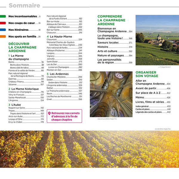 Guide Vert Champagne, Ardenne