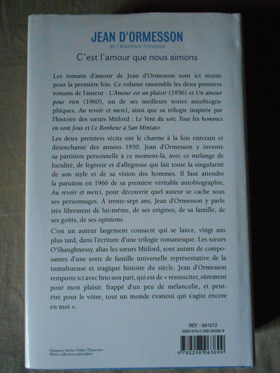 C'est l'amour que nous aimons