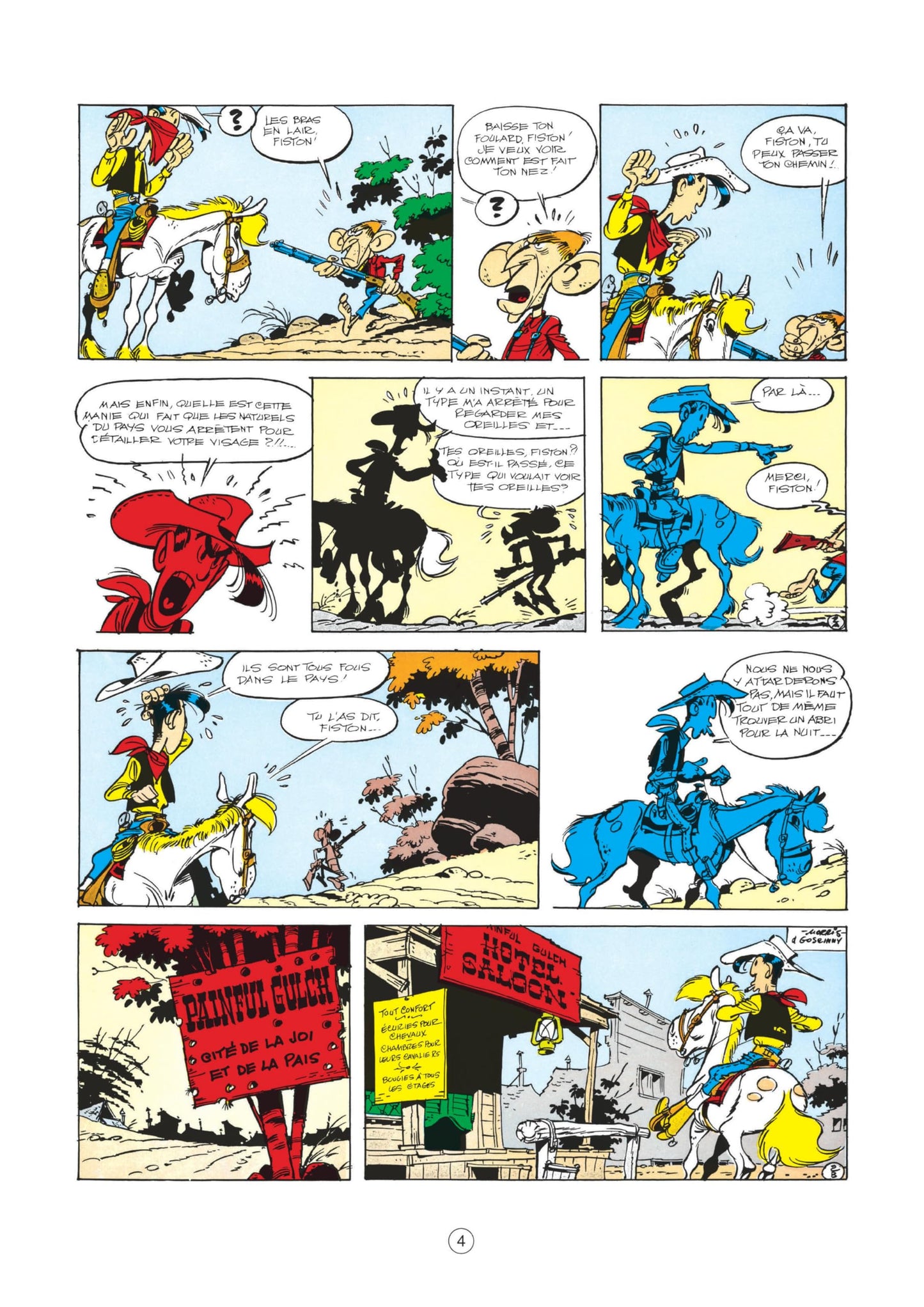Lucky Luke - Tome 19 - Les Rivaux de Painful Gulch