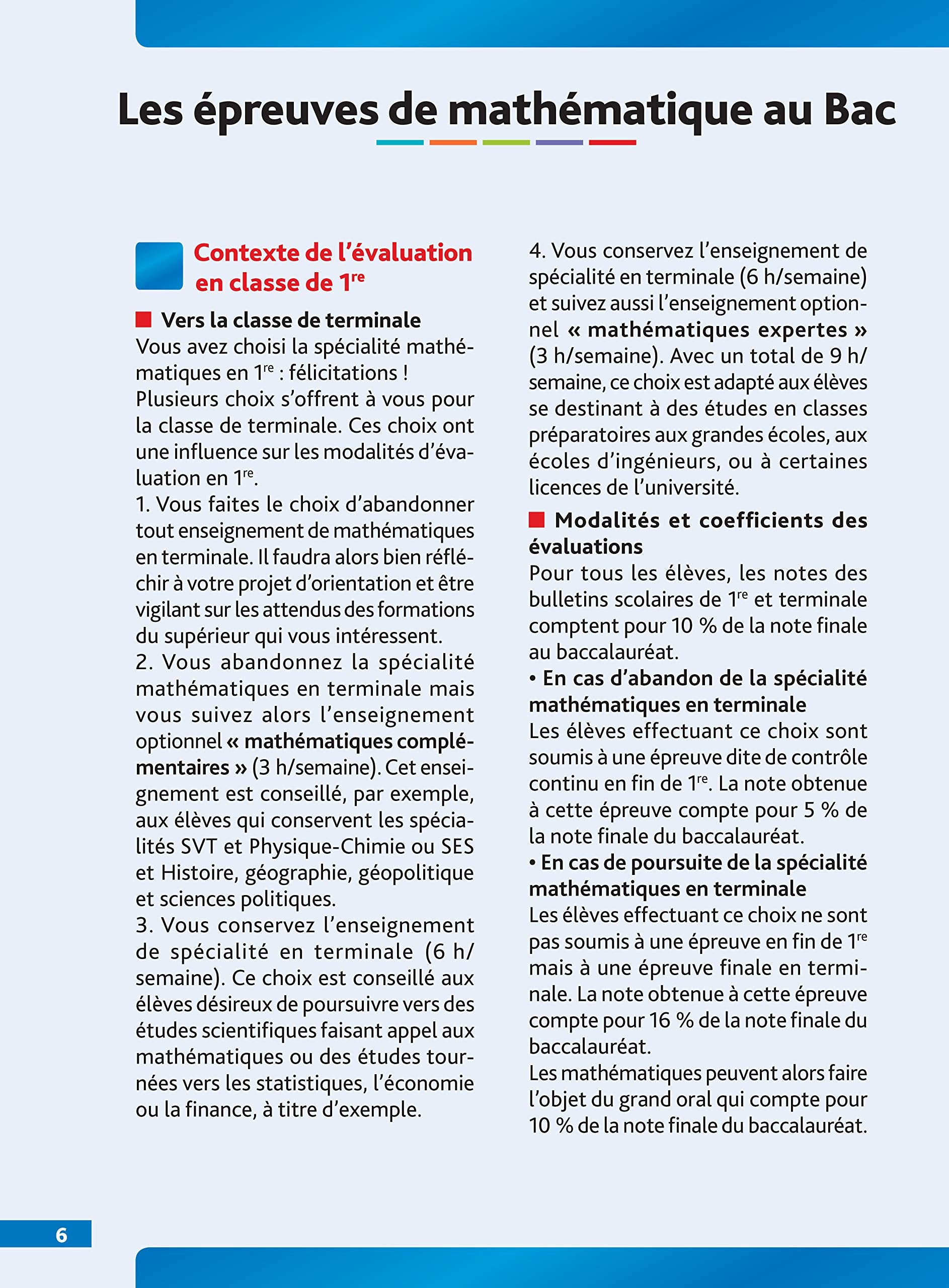 Mes années Bac - Spécialité Maths 1re