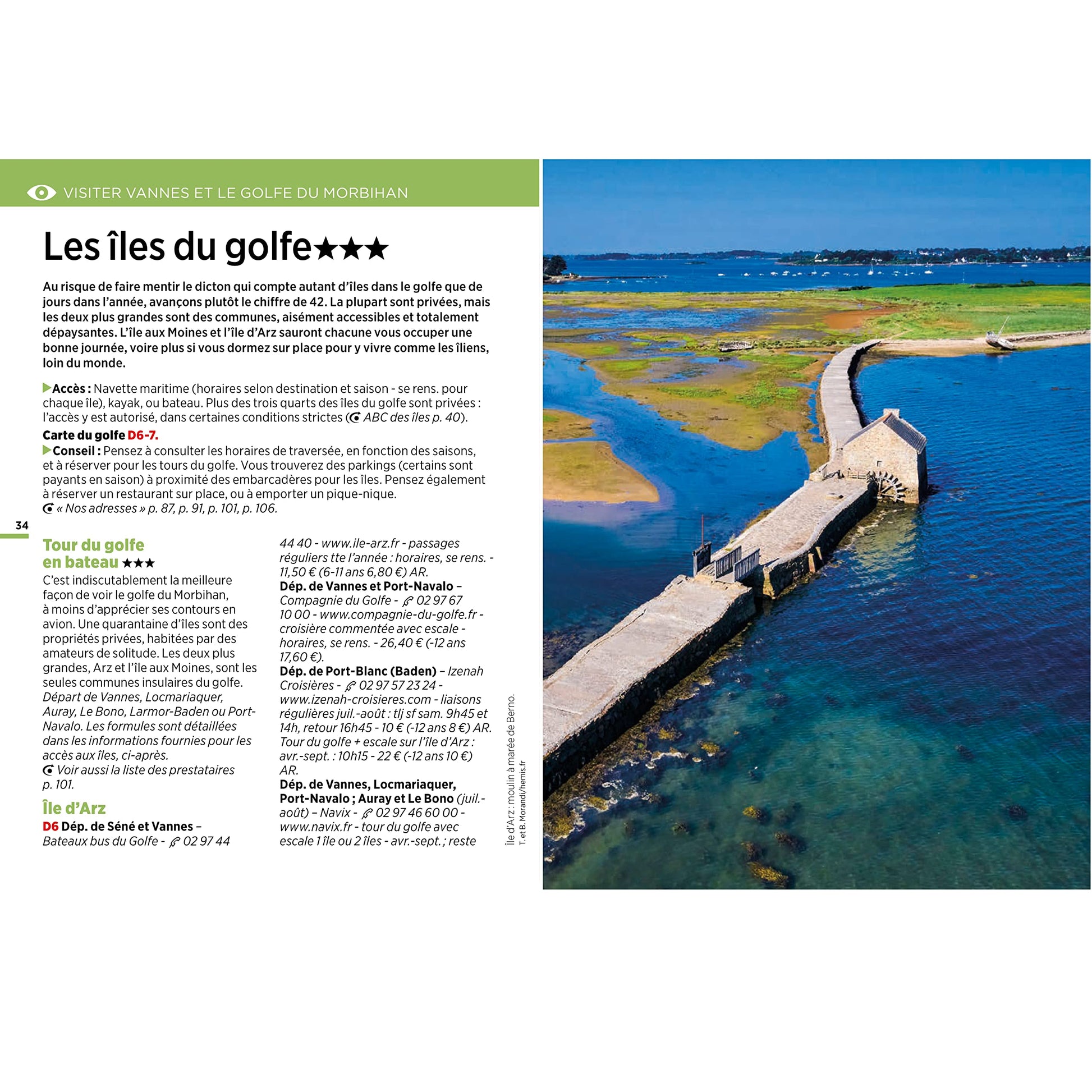 Guide Vert WE&GO Vannes et le Golfe du Morbihan