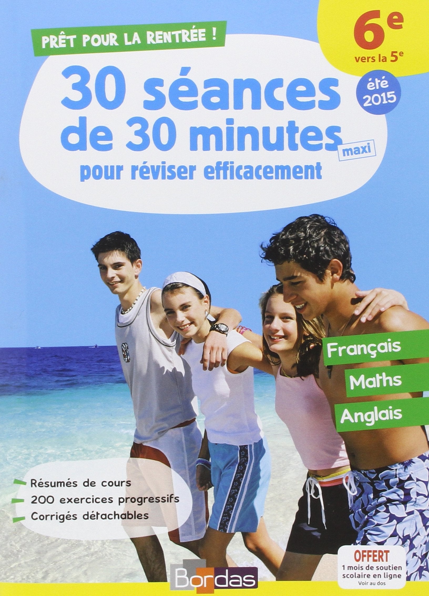 Cahier de vacances - Prêt pour la 5e