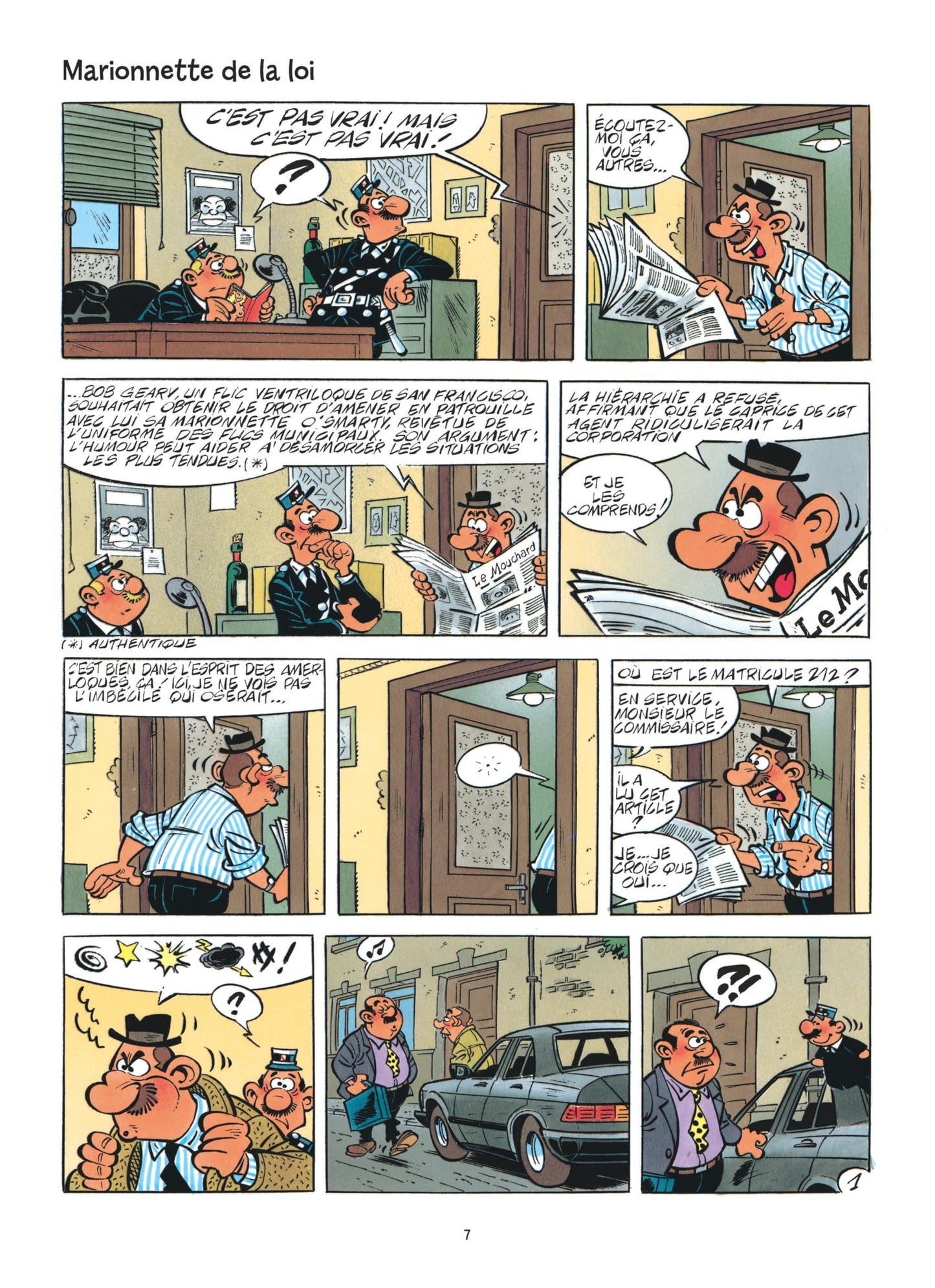 L'agent 212, tome 16 : Flic... Aïe !