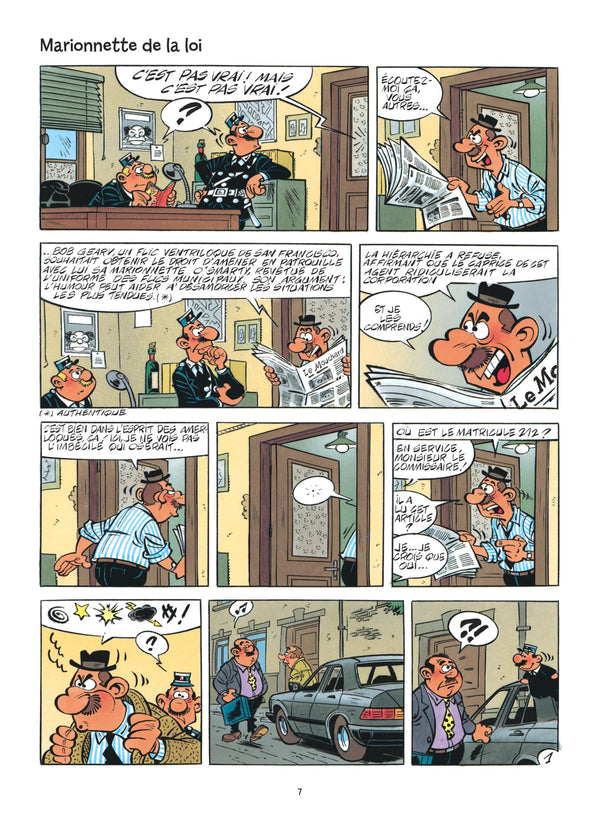L'agent 212, tome 16 : Flic... Aïe !