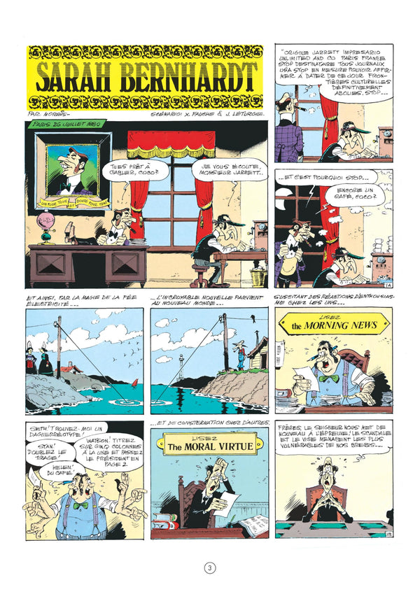 Lucky Luke - Tome 19 - Sarah Bernhardt