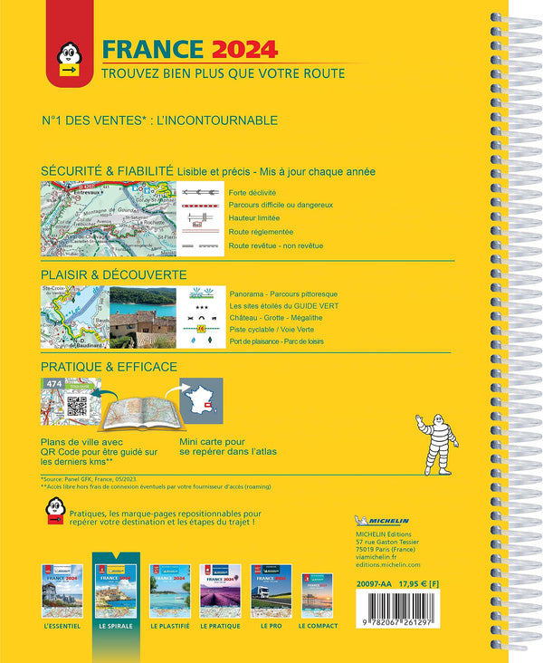 Atlas France 2024 (A4-Spirale)