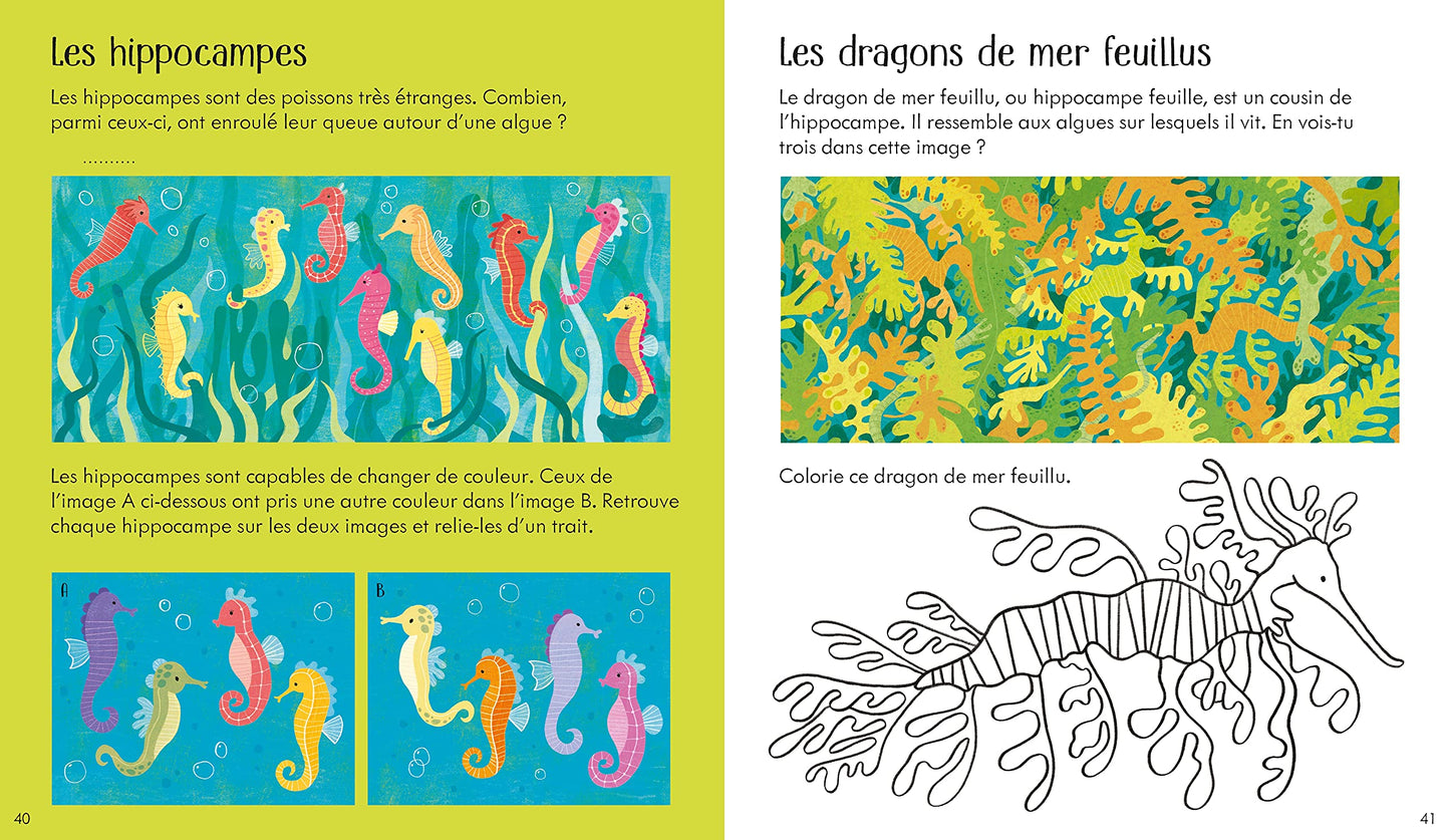 Sous la mer - Activités pour les petits