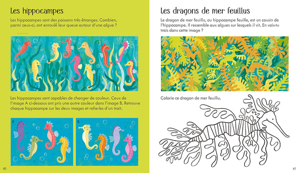 Sous la mer - Activités pour les petits