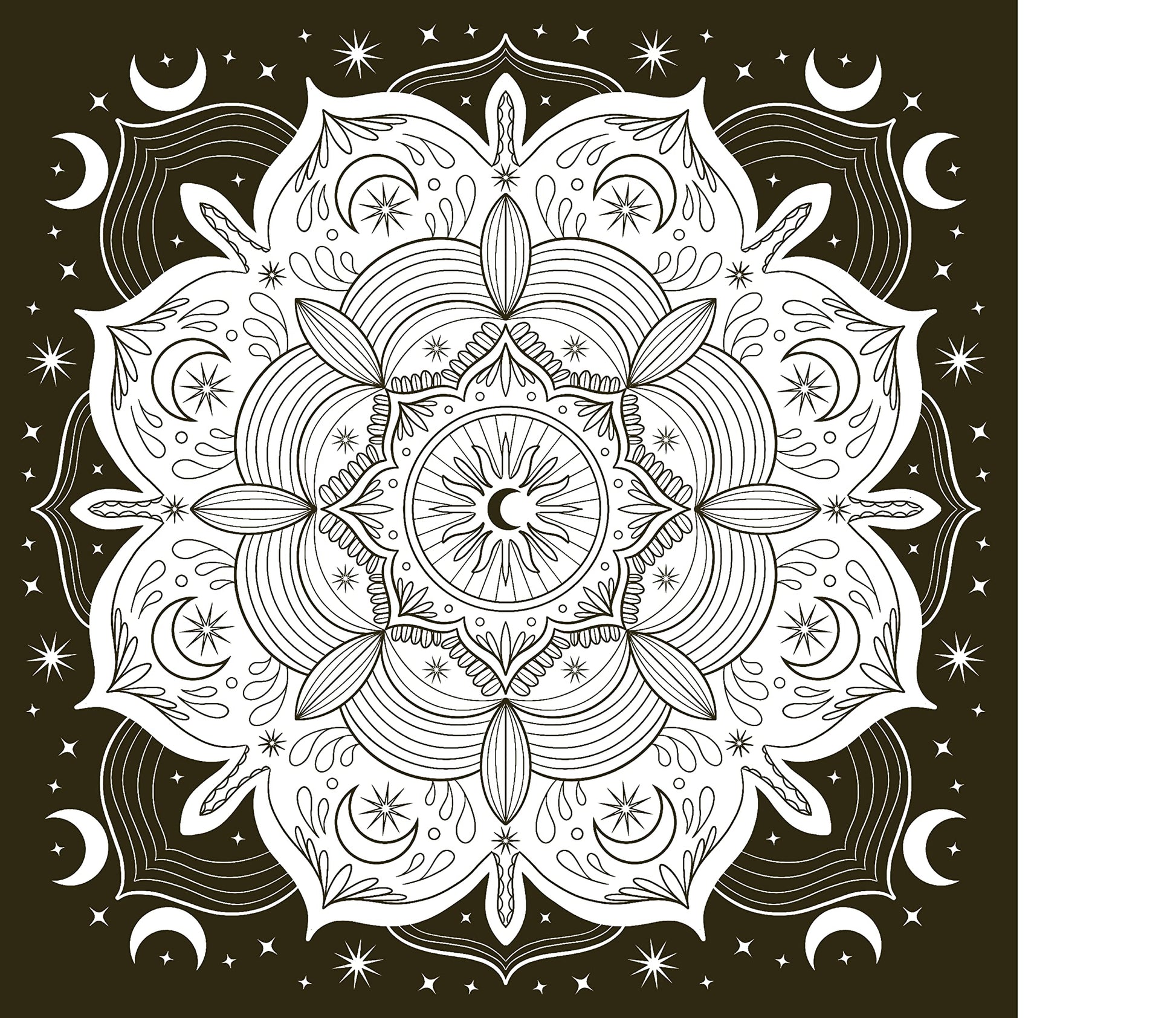 Mes mandalas à peindre : esprits du féminin