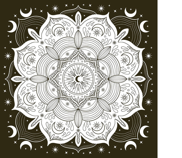 Mes mandalas à peindre : esprits du féminin