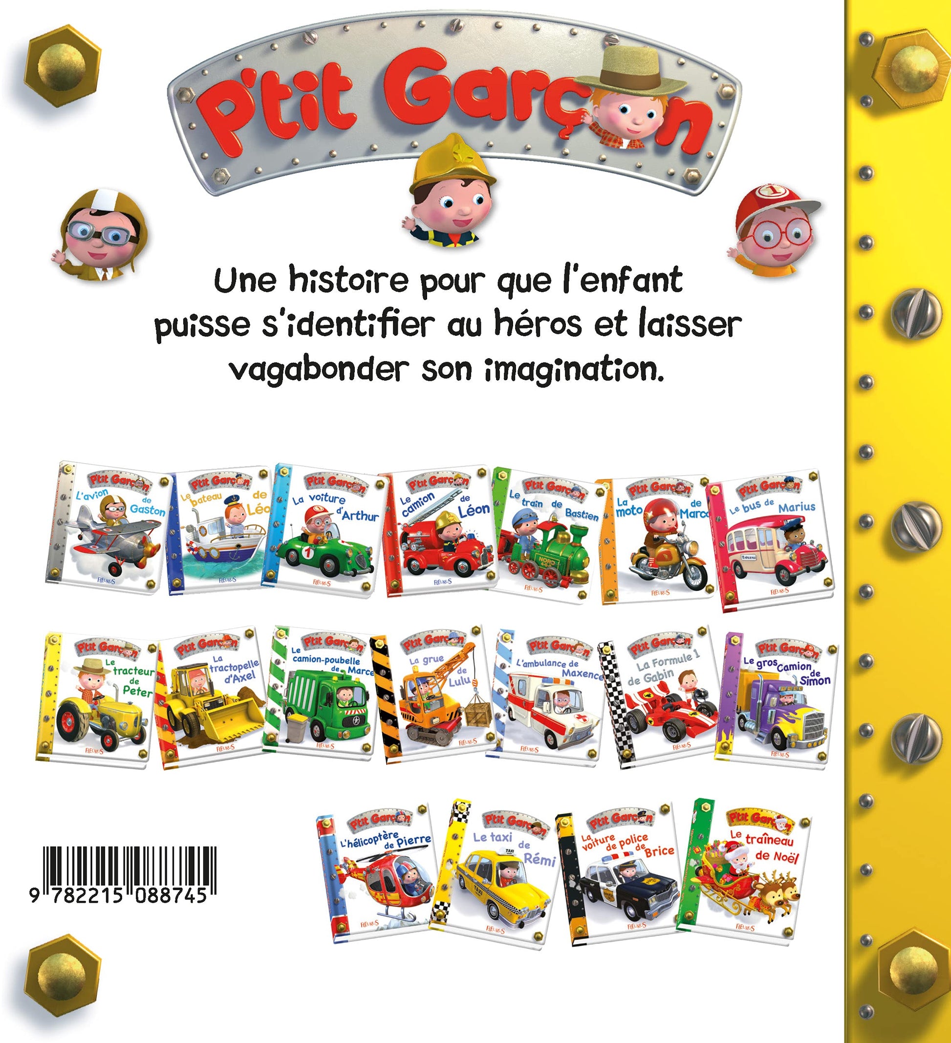 P'tit garçon - Tome 8 - Le tracteur de Peter: n°8