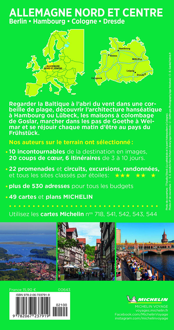 GUIDE VERT AlLLEMAGNE NORD ET CENTRE - BERLIN, HAMBOURG, COLOGNE, DRESDE