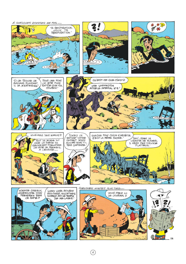 Lucky Luke - Tome 23 - Le Daily Star