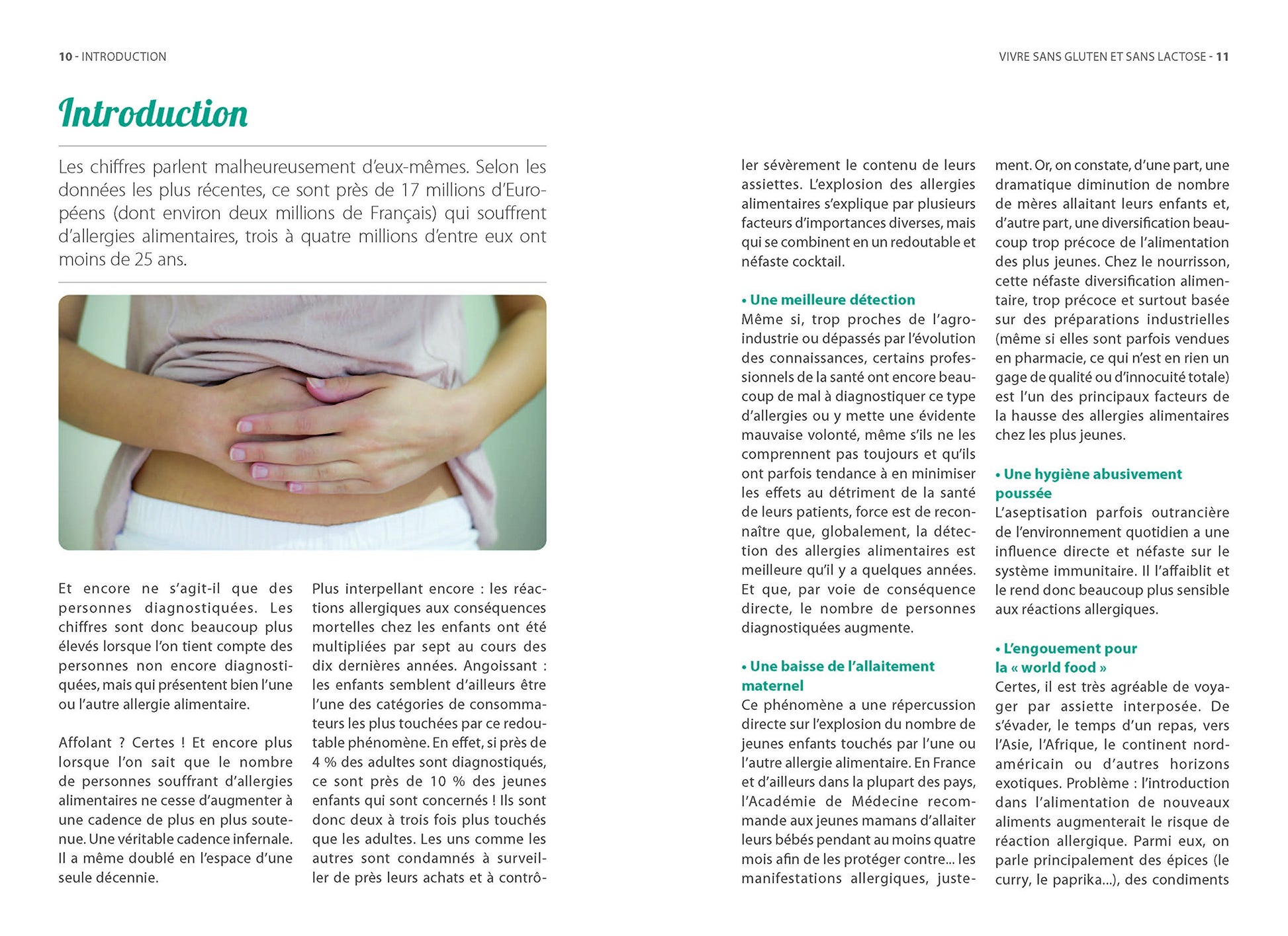vivre sans gluten & sans lactose