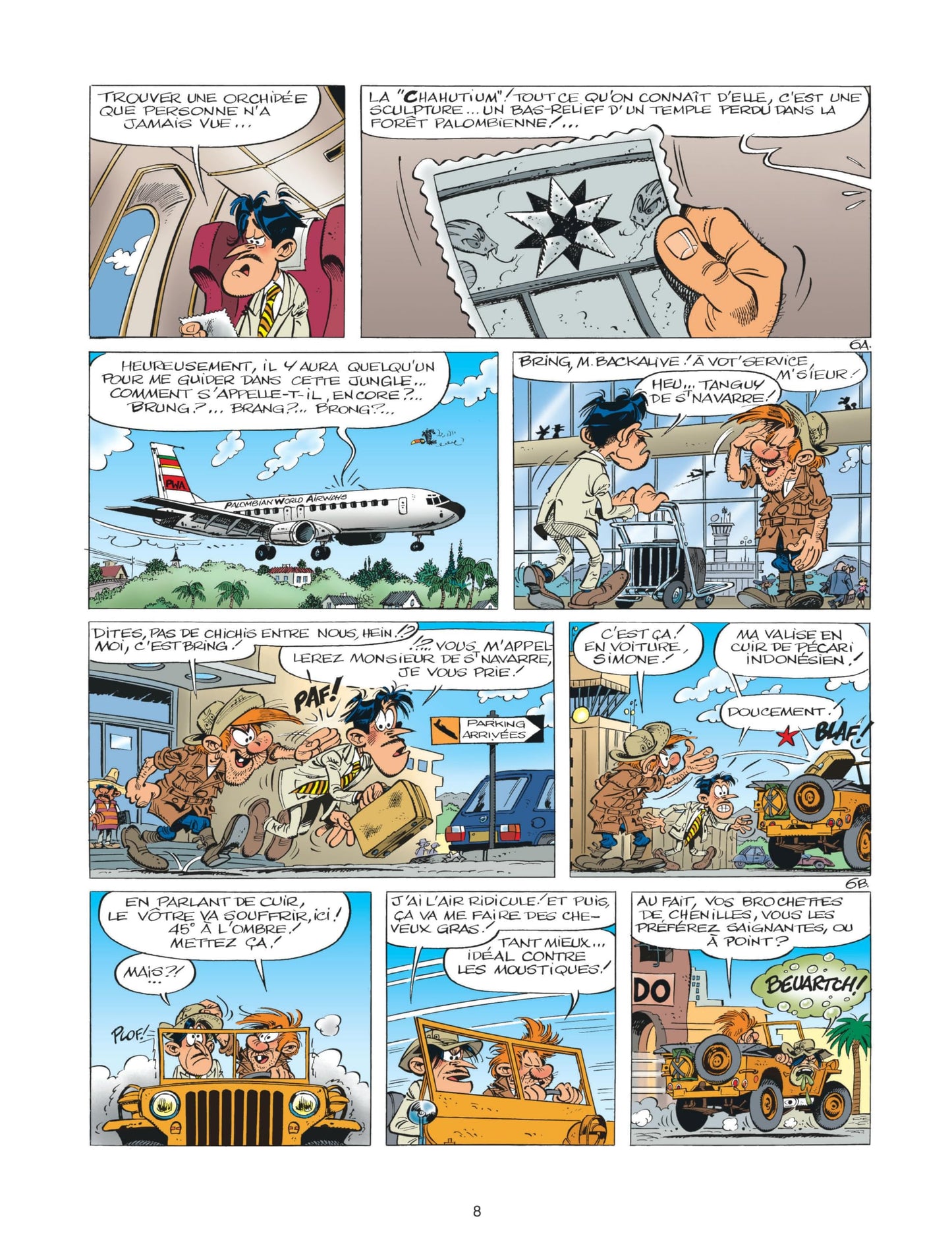 Marsupilami, tome 17 : L'Orchidée des Chahutas
