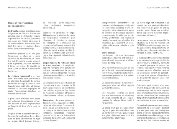 Réussir sa ménopause: Un programme en 2 étapes pour rester belle ! L'infuence de votre mental sur le corps. Nouveaux conseils nutritionnels