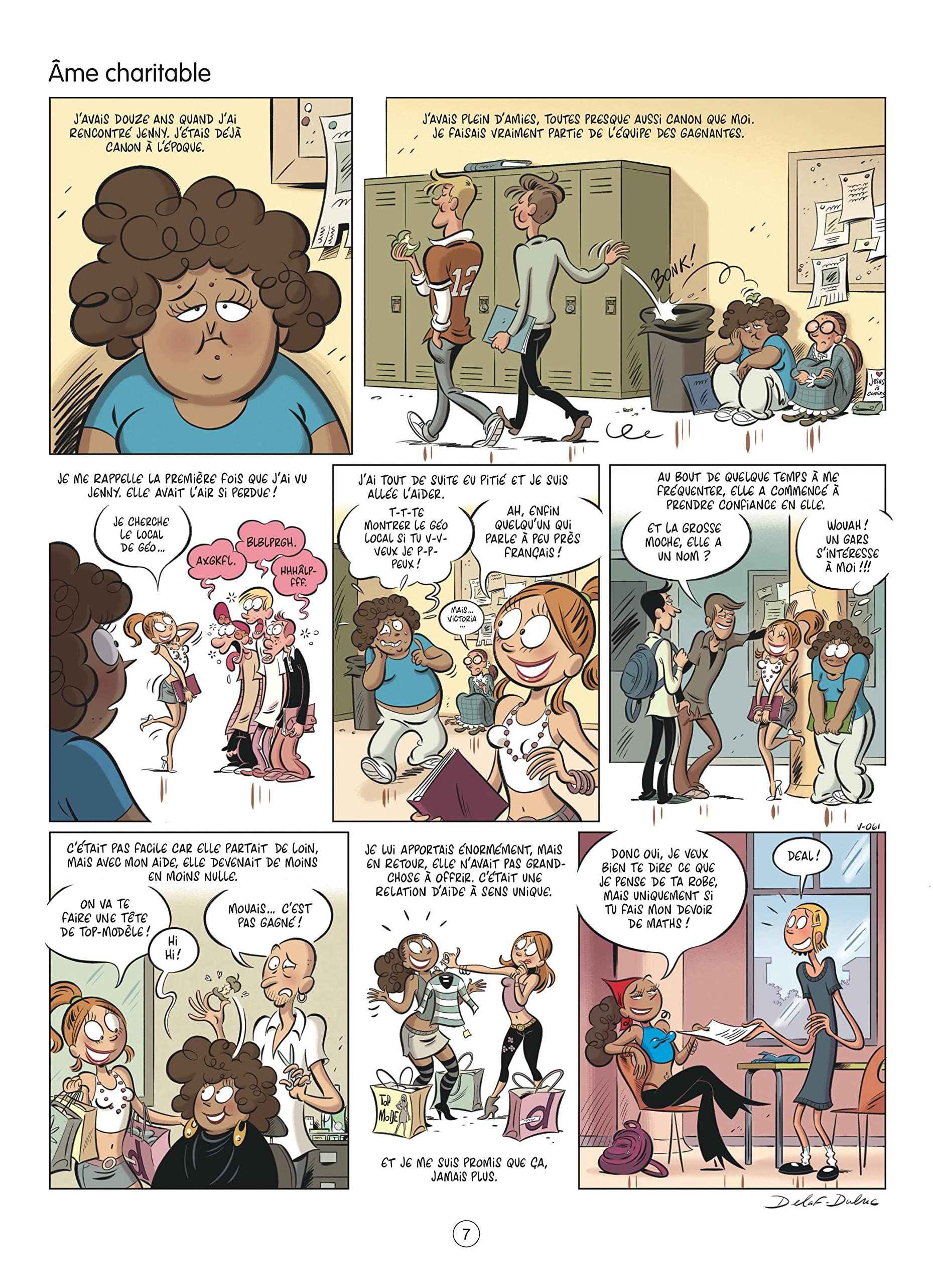 Les vacheries des Nombrils - Tome 2 - Une fille en or