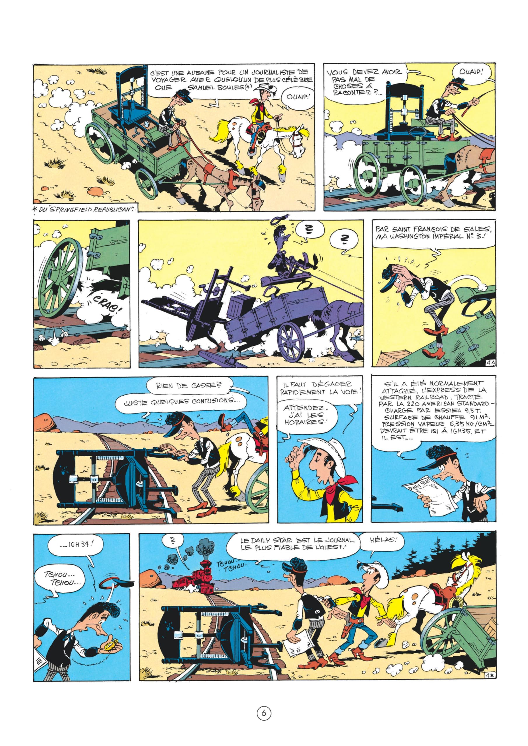 Lucky Luke - Tome 23 - Le Daily Star