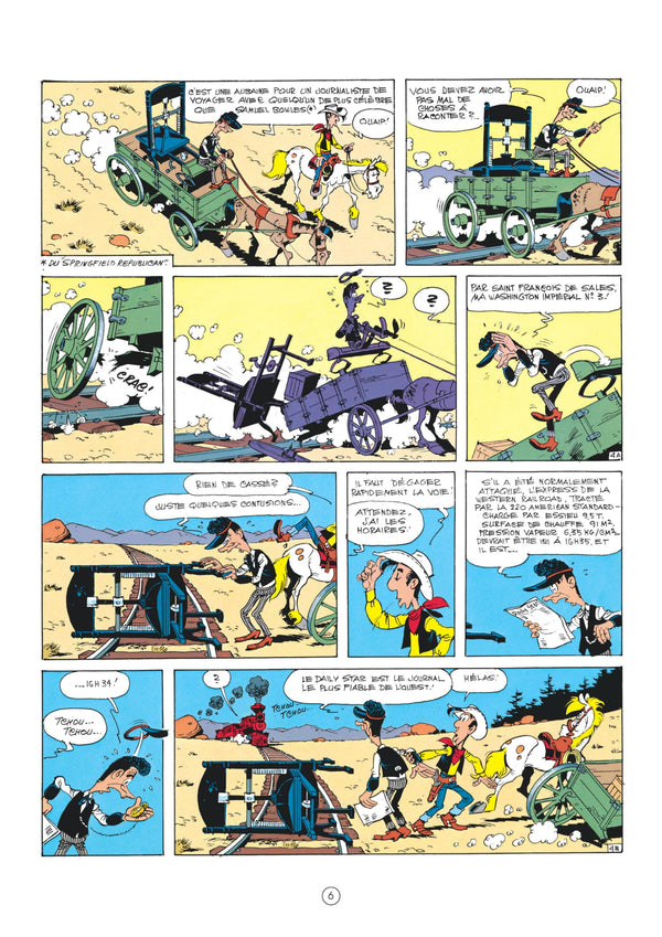 Lucky Luke - Tome 23 - Le Daily Star